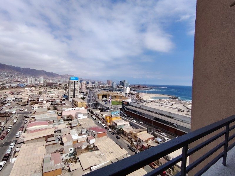 Departamento de 2 dormitorios con vista al mar en calle Bellavista — Departamento en venta en Antofagasta